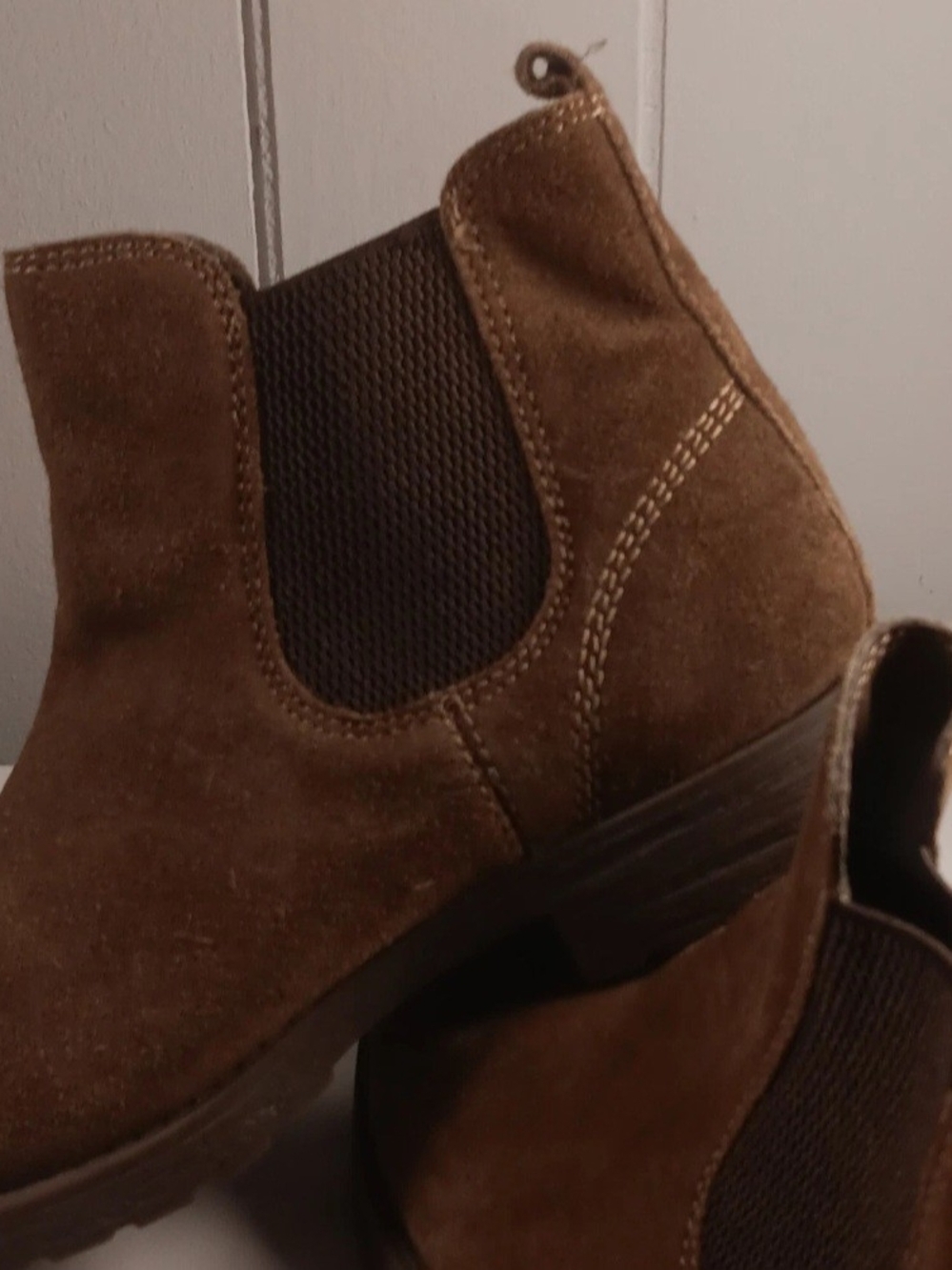 Women's Brown Suede Chelsea Boot - Classic Chelsea Ankle Boots
